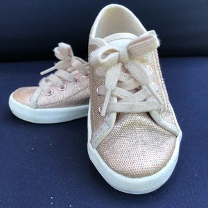 Keds toddler gold sneakers